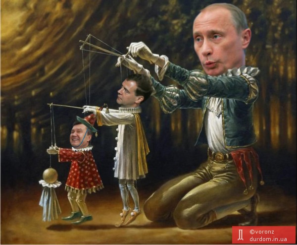 Putin, Medwedjew, Janukowitsch ...