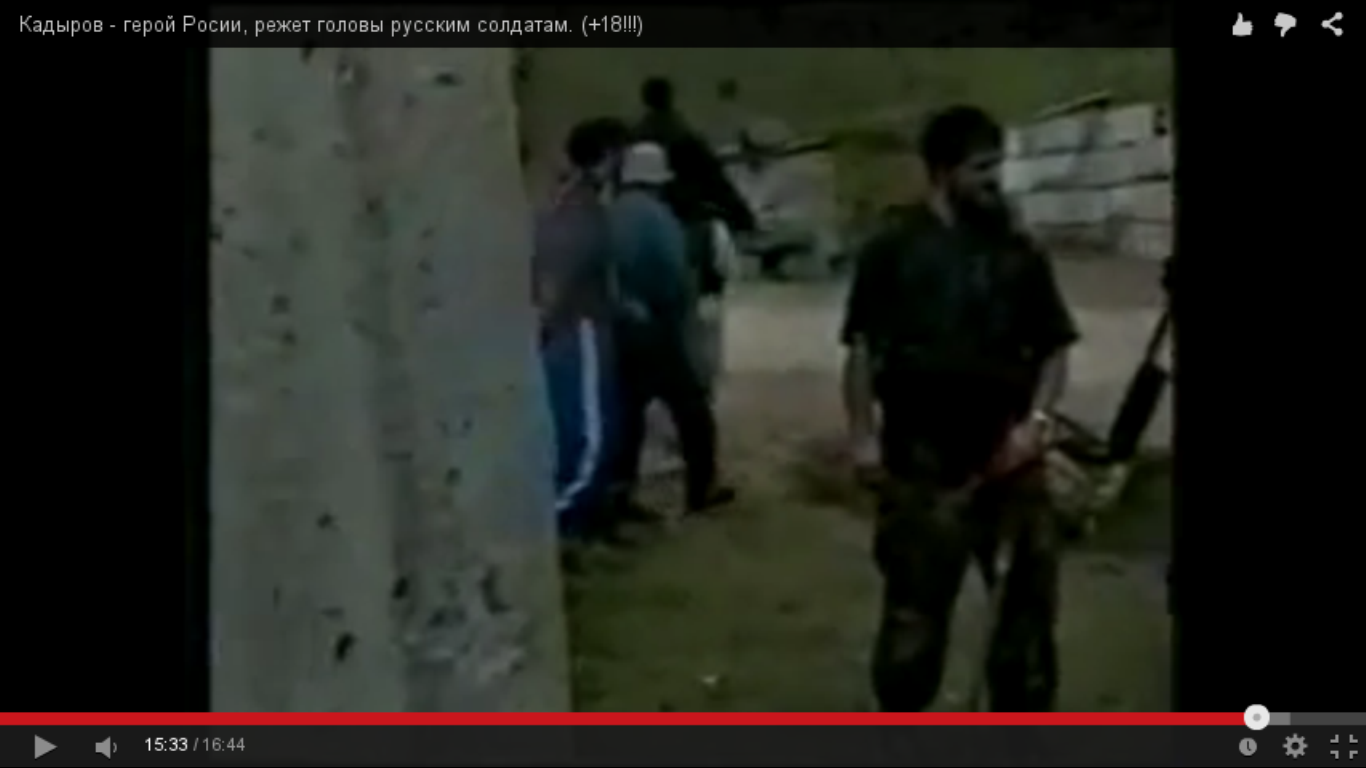 angeblicher Ramsan Kadyrow 2 1999